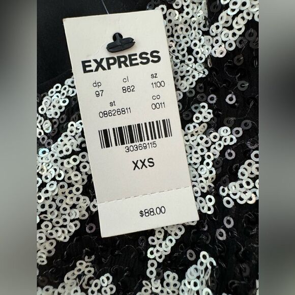 NWT Express Sequined Top - Picture 7 of 8